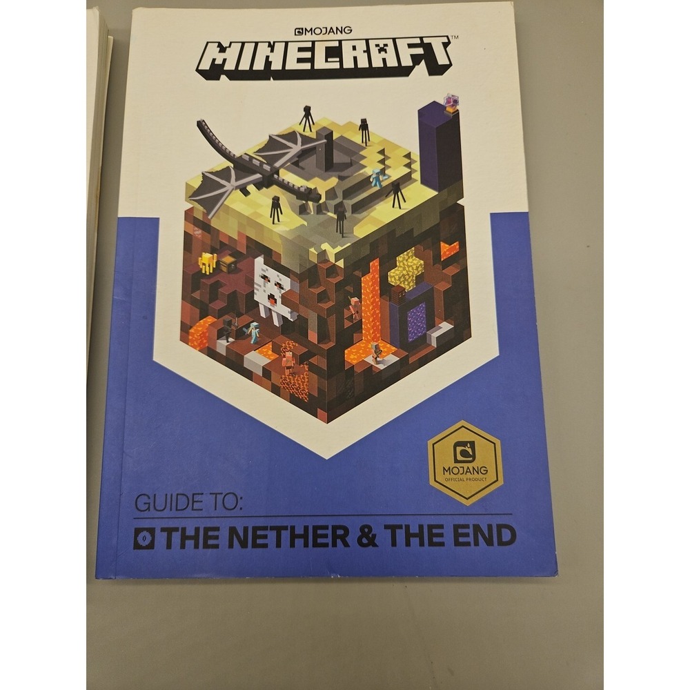 Minecraft Guide Book Collection, Set Of 2 Exploration And The Nether & The End - Picture 6 of 7